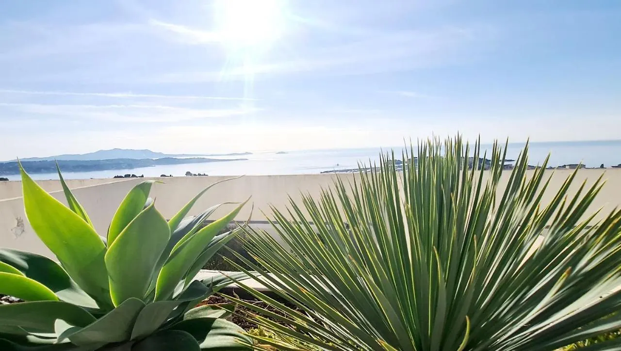 Vue Mer Panoramique - Grande Terrasse Et Piscine Bandol 0*,